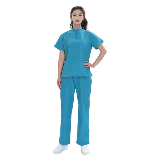 Unisex Teal TC Medical Scrub Set,Private Logo,OEM
