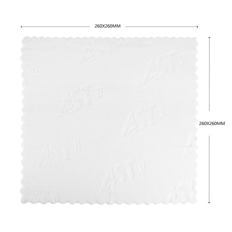 Eiffel Tower Disposable Gold-Edge Microfiber, Johnson's Scent Wet Towel /OEM & Private Label