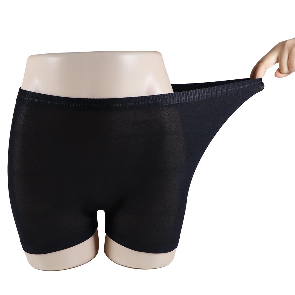 AST Incontinence Mesh Underwear – High-Waist Breathable Boyshorts for Women