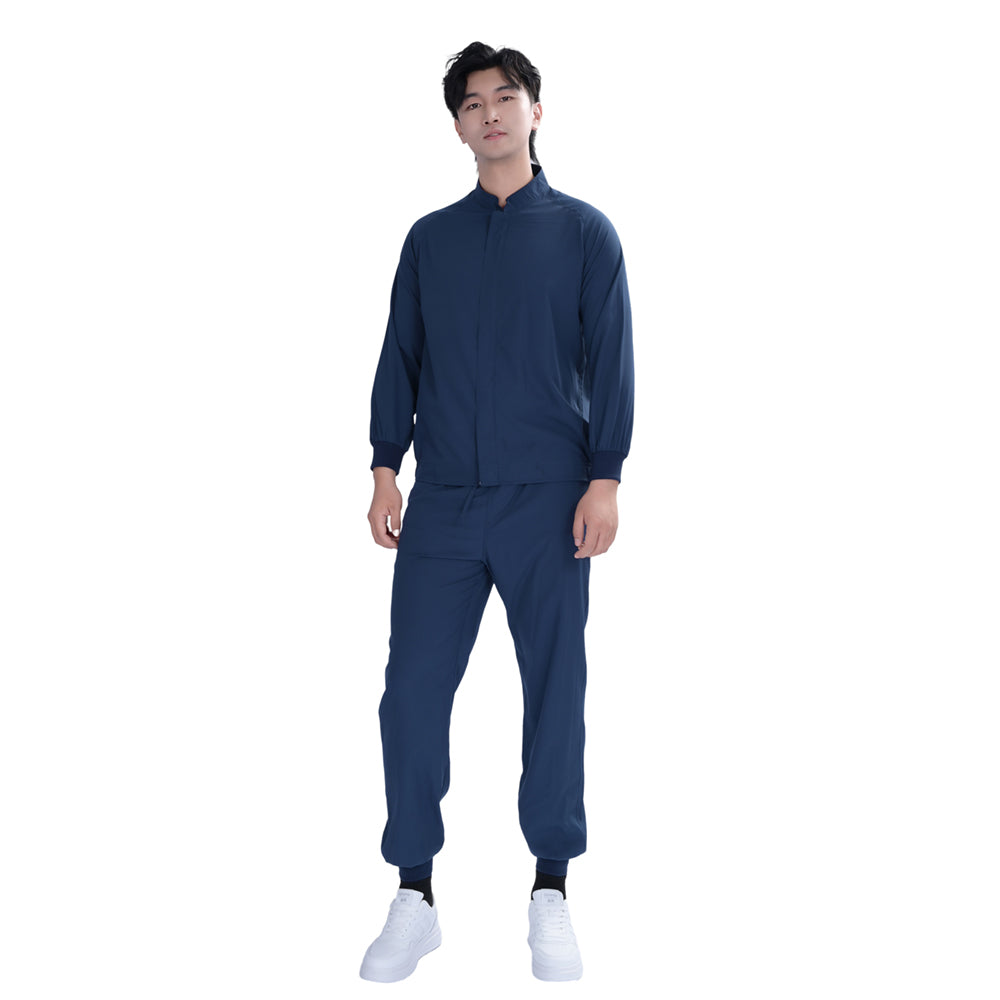Industry Two-Piece Workwear Uniform | TR Four-Way Stretch | OEM & Private Label