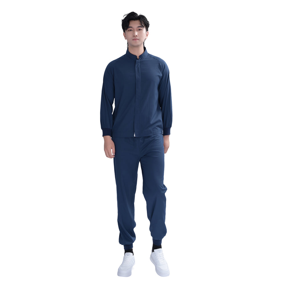 Industry Two-Piece Workwear Uniform | TR Four-Way Stretch | OEM & Private Label