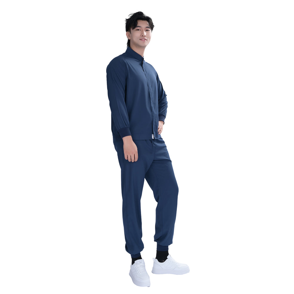 Industry Two-Piece Workwear Uniform | TR Four-Way Stretch | OEM & Private Label