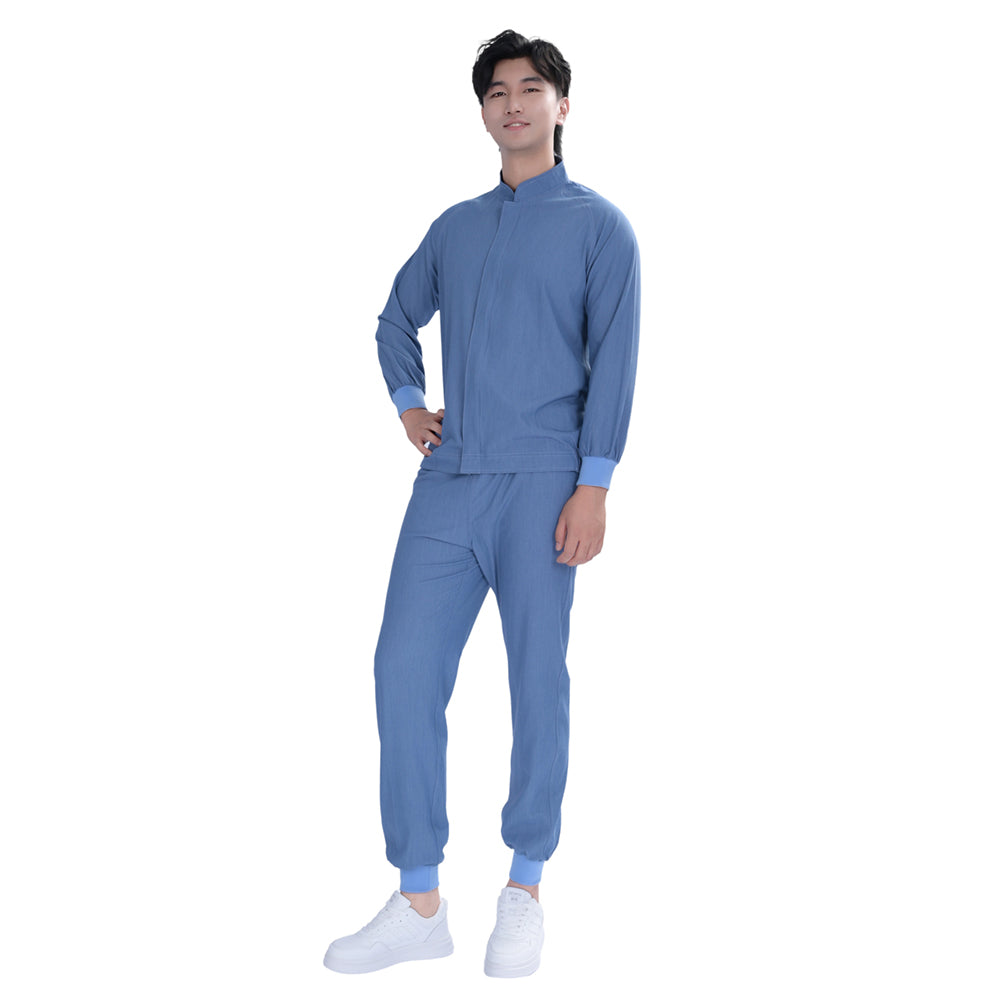 Men’s Two-Piece Set Industrial Work Uniform , OEM / ODM Available