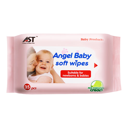 ODM for 35 Sheets Angel Baby Soft Wipes Safe for Newborns