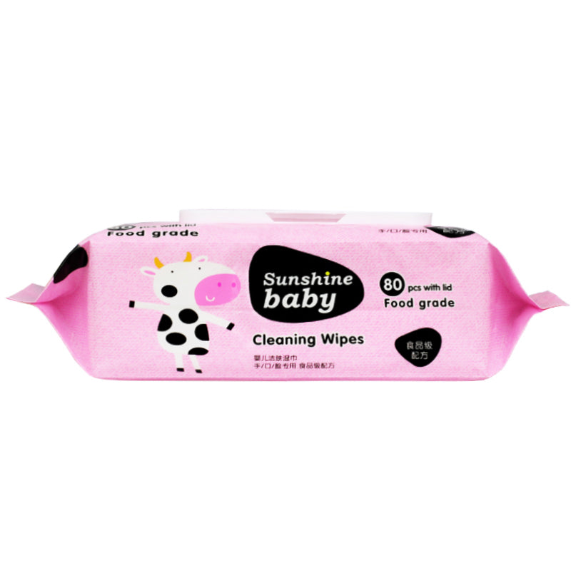Sunshine Baby Cleaning Wipes - 80 pcs | OEM & Private Label Available
