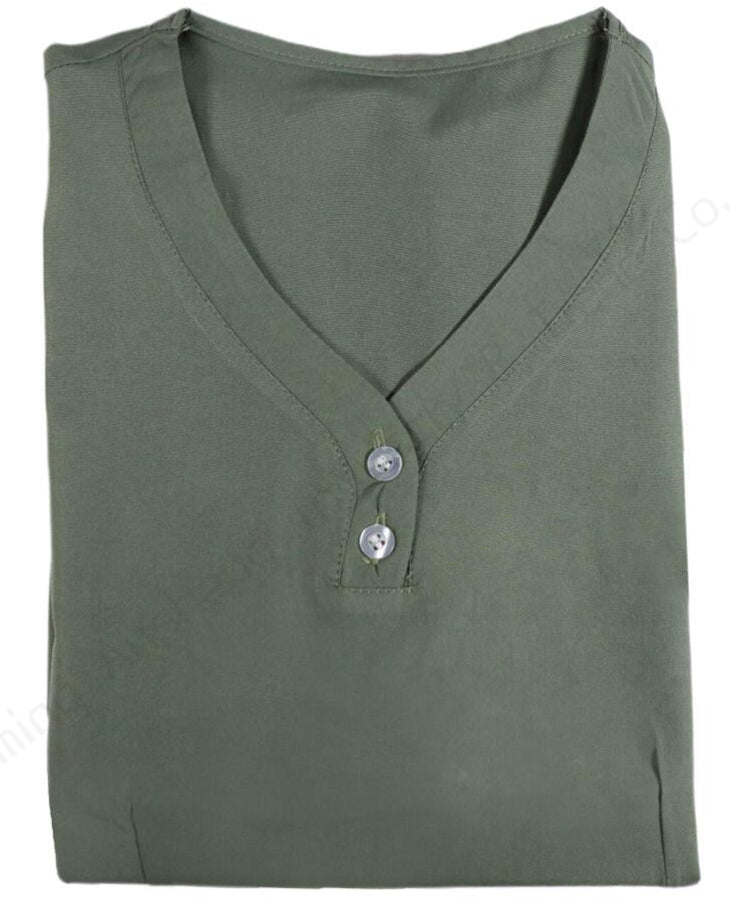 Unisex Medical Scrub Set – 4-Way Stretch Fabric Army Green OEM & private logo