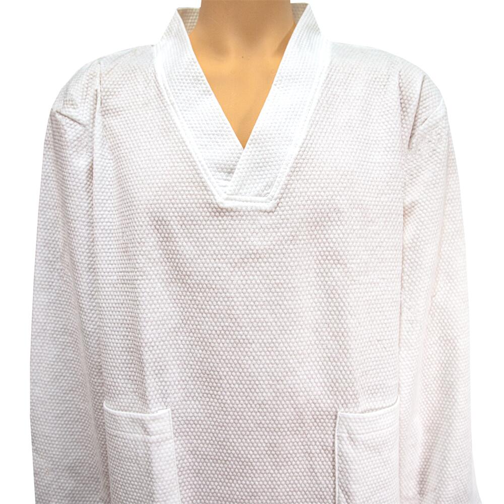 Kimono Style Disposable Bathrobe with Two Pockets – Ideal for Spa, Hotel, and Beauty Use