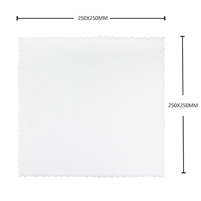 White Hydrangea Design Cologne Scent, Private Label Luxury Disposable Wet Towel