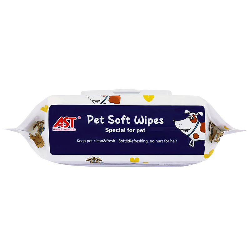 Gentle & Effective Cleaning 100 pcs pet soft wipes for Pets