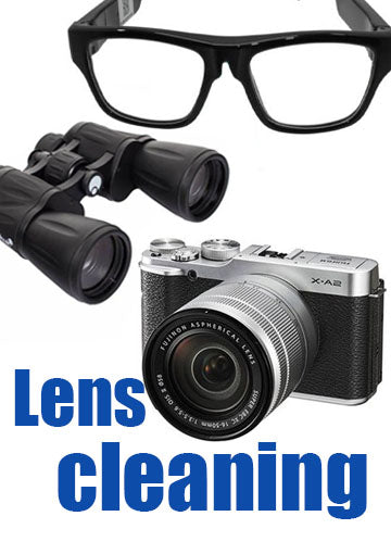 Lens cleaning wipes