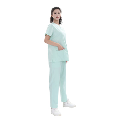 Unisex Mint Green TC Medical Scrub Set – OEM & Private Label Custom Uniforms