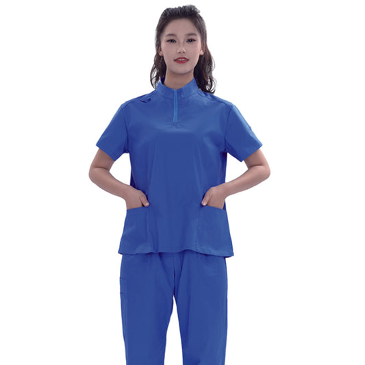 Unisex Royal Blue TC Medical Scrub Set,Private Logo,OEM