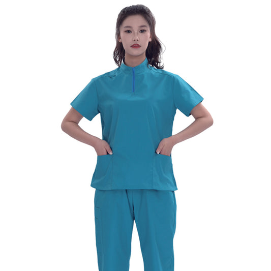 Unisex Teal TC Medical Scrub Set,Private Logo,OEM