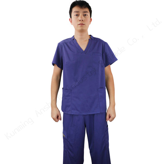 Unisex Medical Scrub Set – 4-Way Stretch Fabric,Breathable & Durable,OEM & private logo