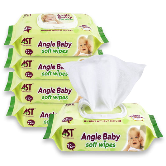 72 Sheets per Pack – Compact yet sufficient for everyday baby care baby wipes 