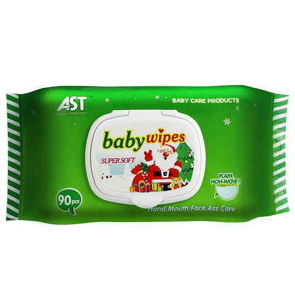 90 wipes per pack (customizable) baby wet wipes 