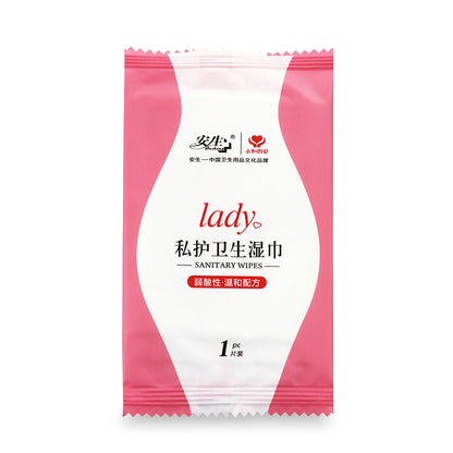 Sanitary Feminine Wipes – 12 Sheets & 25 Sheets (Pink Packaging)
