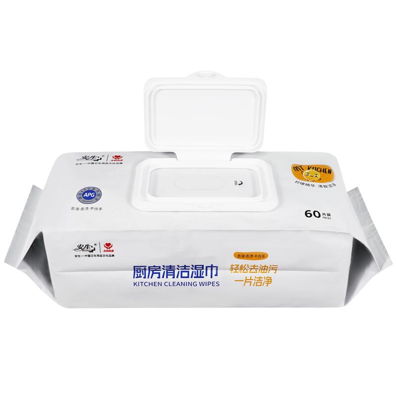 OEM & ODM Natural Kitchen Cleaning Wipes – Powerful Grease & Stain Remover