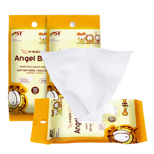 OEM/ODM Baby Wet Wipes – 10 Count Travel Pack | Fragrance-Free & Skin-Friendly