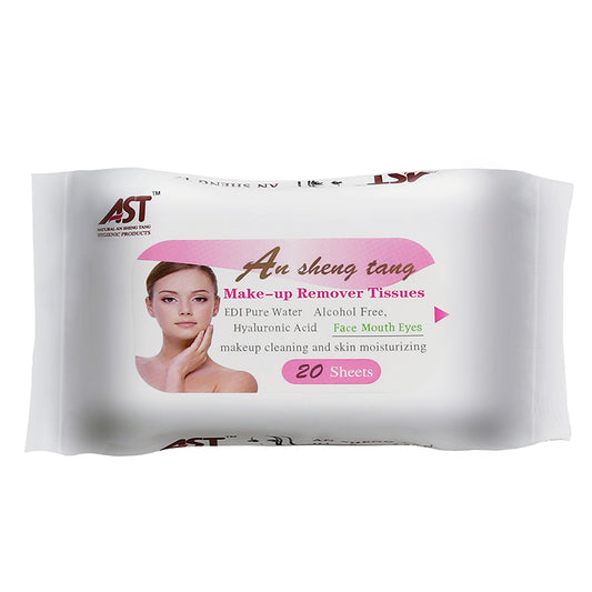 AST Makeup Remover Soft Tissues – 20 Sheets | OEM/ODM & Private Label Available