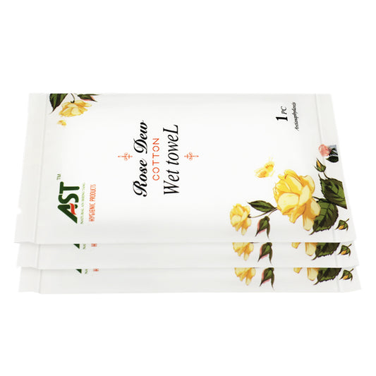 Individually Packaged Disposable Wet Towel – Ultra-Fine, 22x22cm, Verbena Scent, Fully Customizable
