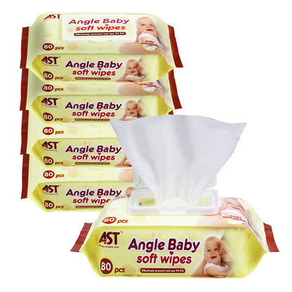 AST Angle Baby Soft Wipes – 80 Sheets baby wet wipes 