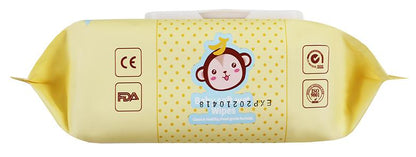 OEM Gentle 100 Sheets Baby Cleansing wet Wipes, Private Label, Moisturizing & Fragrance-Free