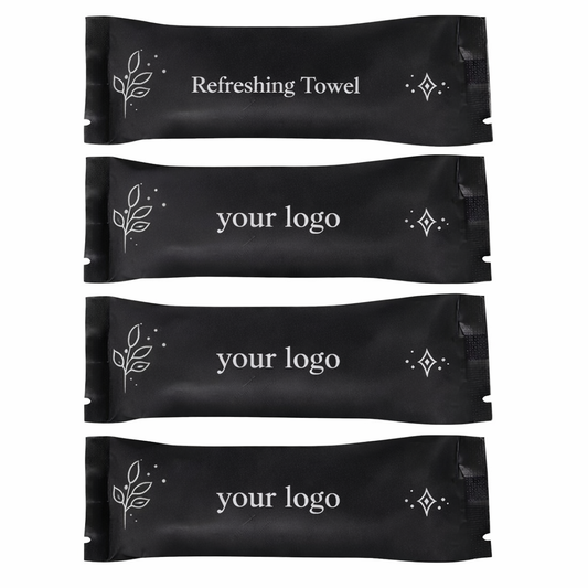 OEM Cotton 16g 22.5*22.5cm Disposable Roll Cool Water 600% scent Wet Towels – | Custom Fragrance & Packaging OEM,ODM,Private Logo Available