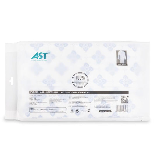 Customized private label service for disposable bathrobes 