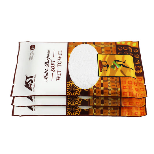 Egyptian Style Disposable 12g Microfiber 600% Herbal Essence Scent Wet Towel