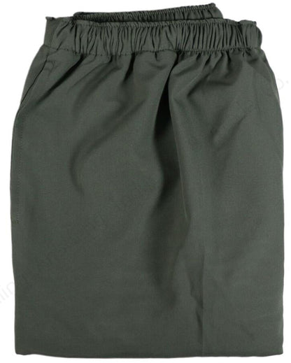 Unisex Medical Scrub Set – 4-Way Stretch Fabric Army Green OEM & private logo