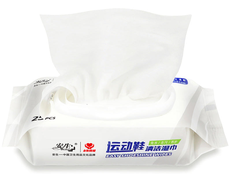 Easy Cleaning Wet shoes Wipes,OEM & private label