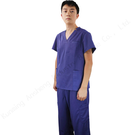 Unisex Medical Scrub Set – 4-Way Stretch Fabric,Breathable & Durable,OEM & private logo