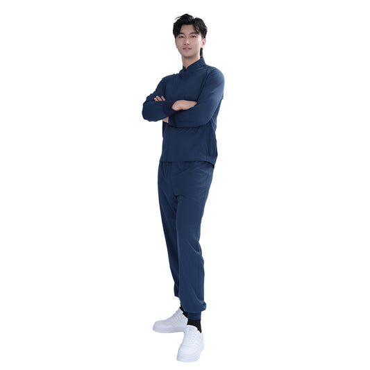Industry Two-Piece Workwear Uniform | TR Four-Way Stretch | OEM & Private Label