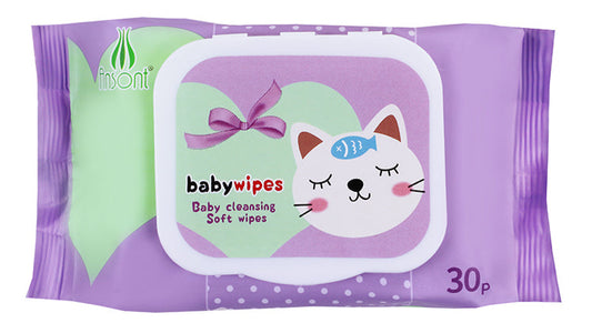 Sweet Baby Wipes,OEM Baby Cleansing Soft Wipes 30 Sheets,Green Tea Extract
