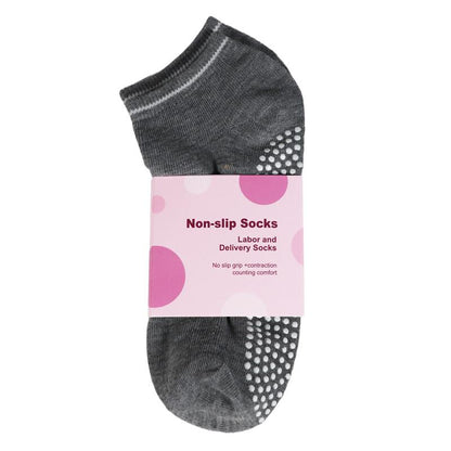 Disposable Non-Slip Hospital Socks for Men & Women – Labor, Surgery, Spa, Travel, Hospital Use