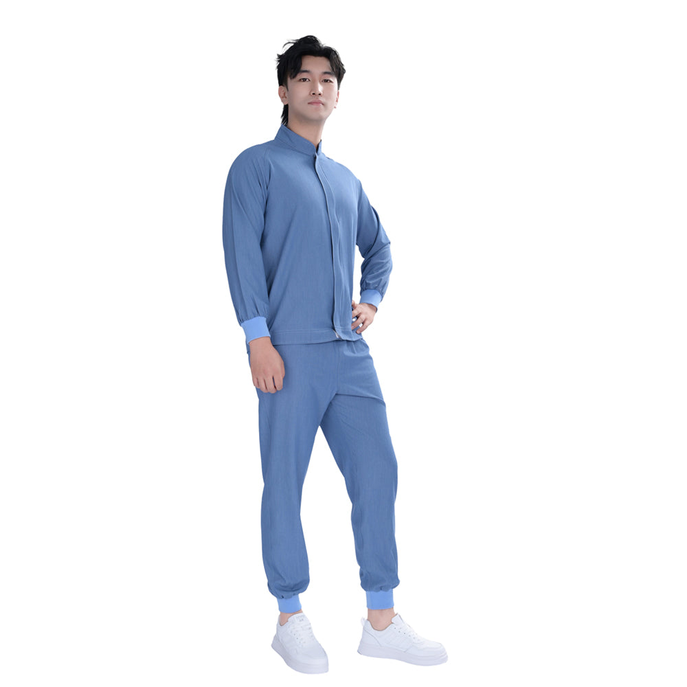 Men’s Two-Piece Set Industrial Work Uniform , OEM / ODM Available