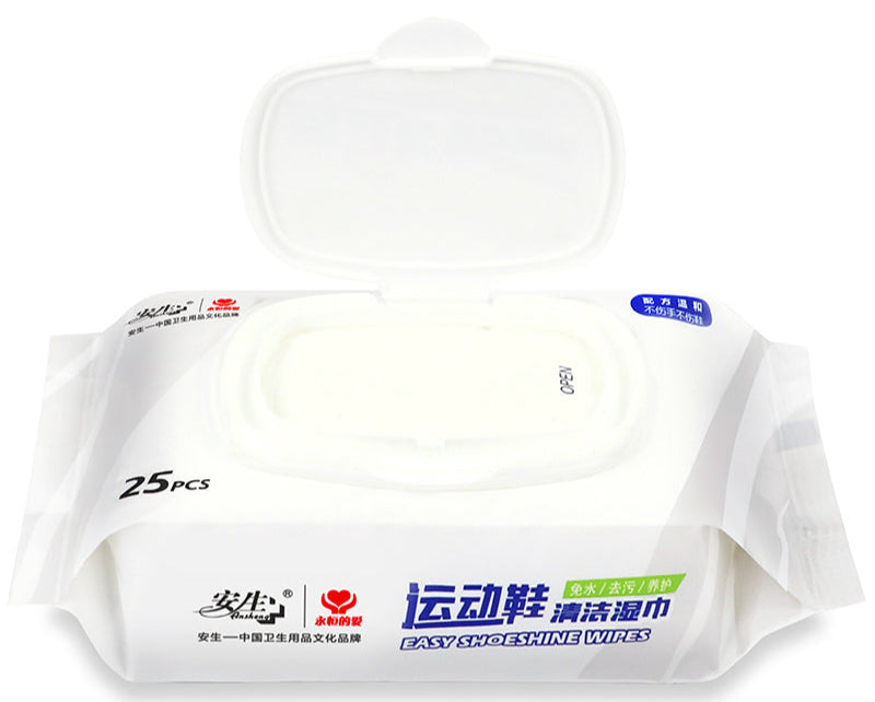 Easy Cleaning Wet shoes Wipes,OEM & private label
