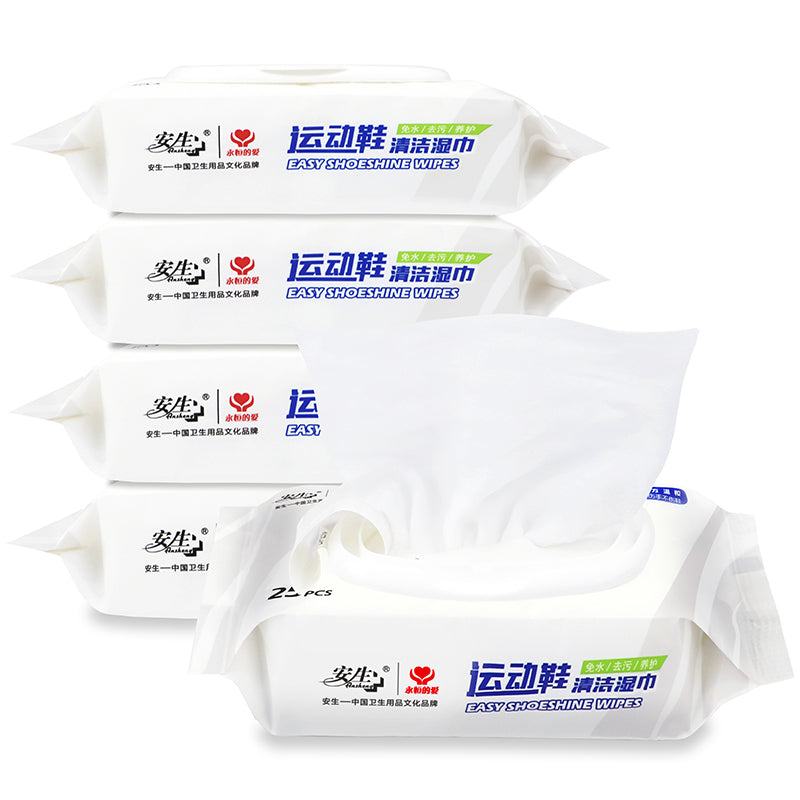 Easy Cleaning Wet shoes Wipes,OEM & private label