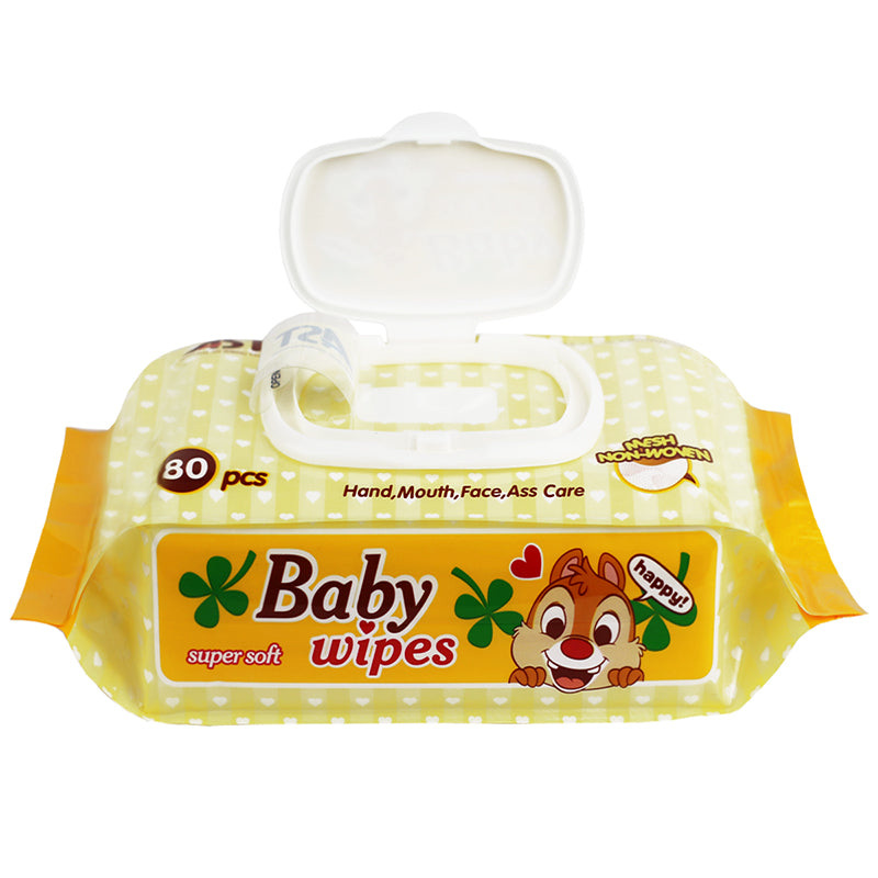 Safe and suitable for baby’s face, hands, mouth, bottom, and entire body baby wipes 
