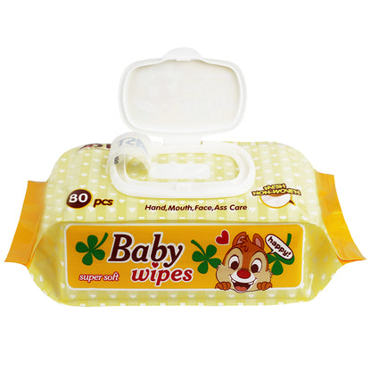 Safe and suitable for baby’s face, hands, mouth, bottom, and entire body baby wipes 