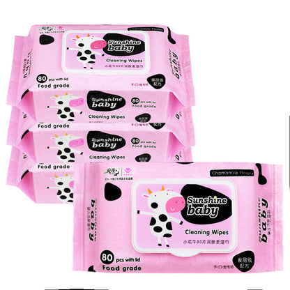 Sunshine Baby Cleaning Wipes - 80 pcs | OEM & Private Label Available