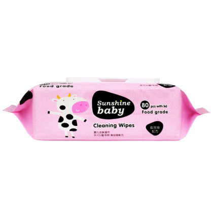 Sunshine Baby Cleaning Wipes - 80 pcs | OEM & Private Label Available