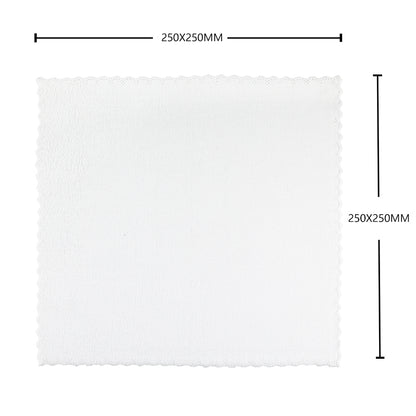 White Hydrangea Design Cologne Scent, Private Label Luxury Disposable Wet Towel
