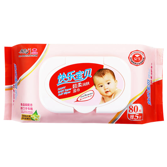 Wholesale 80 sheets baby wet wipes 