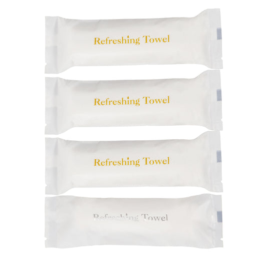 OEM Microfiber 10g 23*23cm Disposable Roll Lemon 600% scent Wet Towels – | Custom Fragrance & Packaging OEM,ODM,Private Logo Available