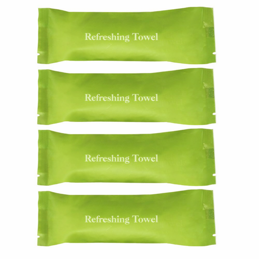 OEM Microfiber 10g 23*23cm Disposable Roll Lemon 600% scent Wet Towels – | Custom Fragrance & Packaging OEM,ODM,Private Logo Available